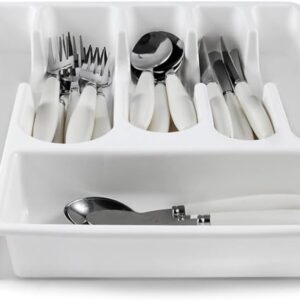Organizador de Talheres Micromax com 5 Divisórias para Gaveta