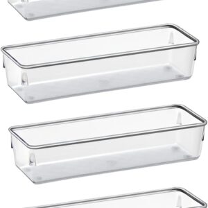Organizador Modular Acrimet Kit 4 Potes Transparentes Grande