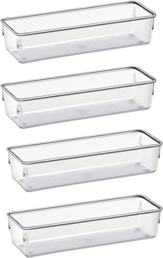 Organizador Modular Acrimet Kit 4 Potes Transparentes Grande