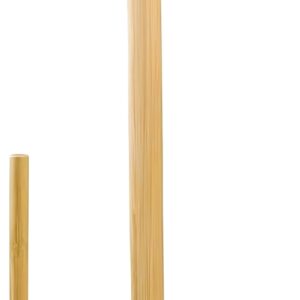 Suporte Porta Papel Toalha Bambu Ecológico para Bancada Cozinha
