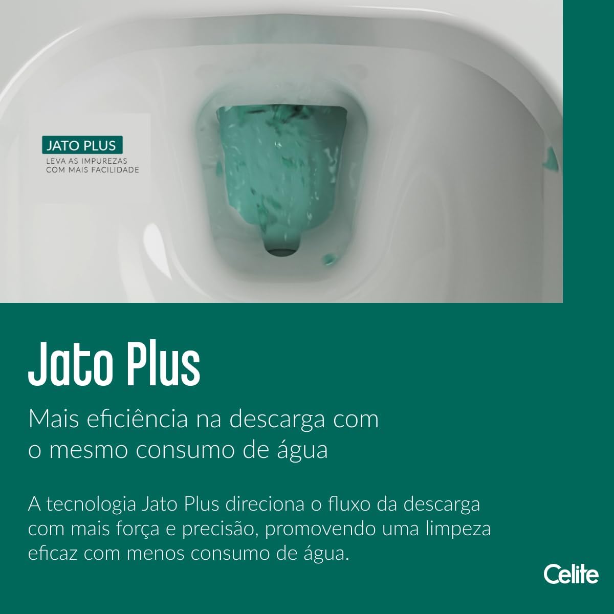 Vaso Sanitário Roca Square com Caixa Acoplada e Assento Soft - Imagem 2