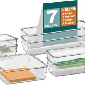 Organizador Modular Acrimet Kit com 7 Potes para Gavetas