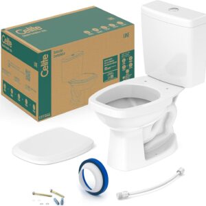 Vaso Sanitário Celite Like com Caixa Acoplada e Assento Branco